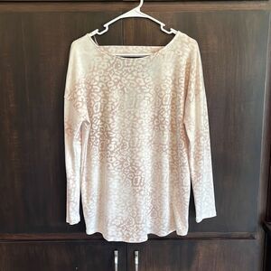 NWT First Love Boutique Leopard Print Top Small